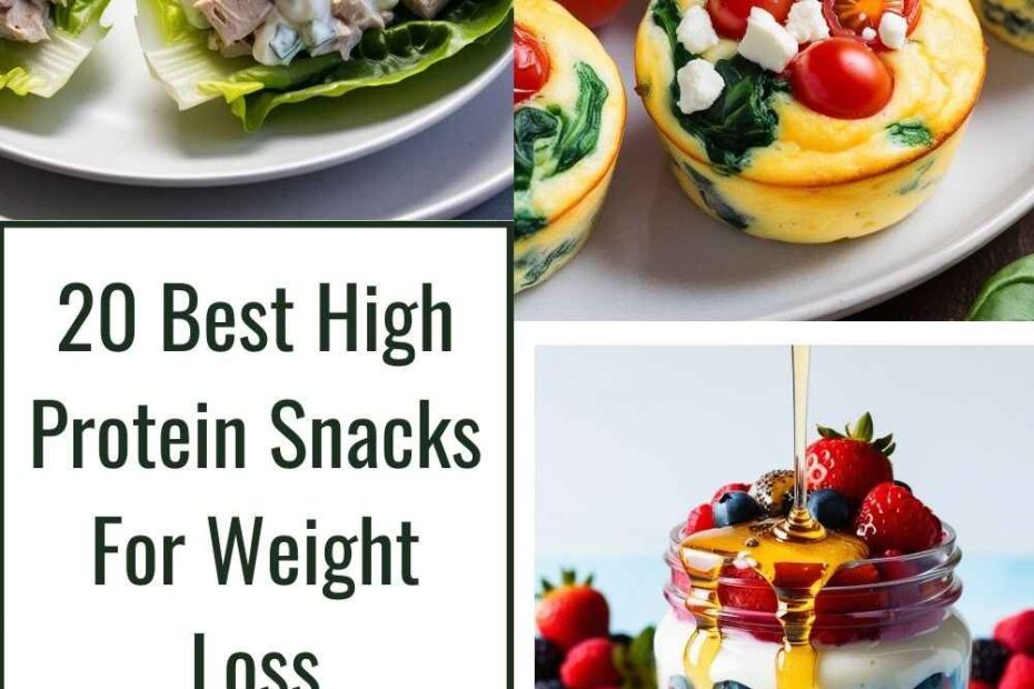 High Protein Snacks For Weight Loss