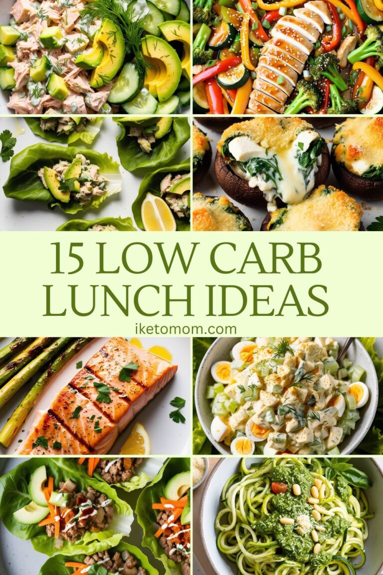 15 Low Carb Lunch Ideas - i Keto Mom [Best and Easy Low Carb Keto Diet ...