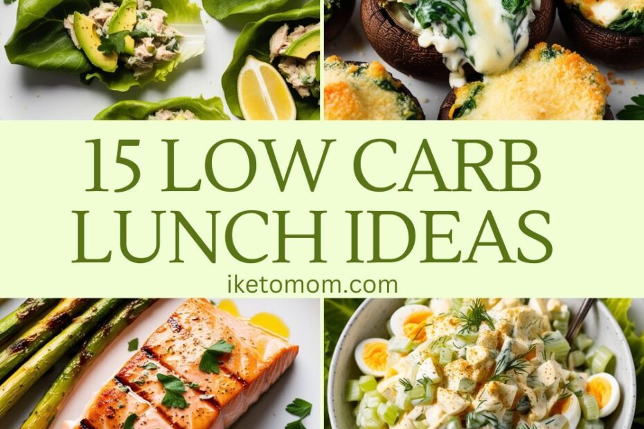 Low Carb Lunch Ideas