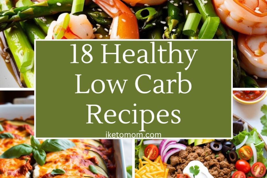 Low Carb Recipes