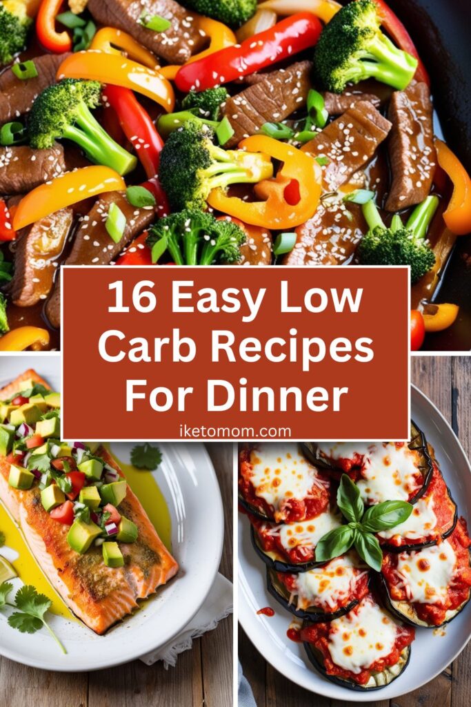 Low Carb Recipes For Dinner