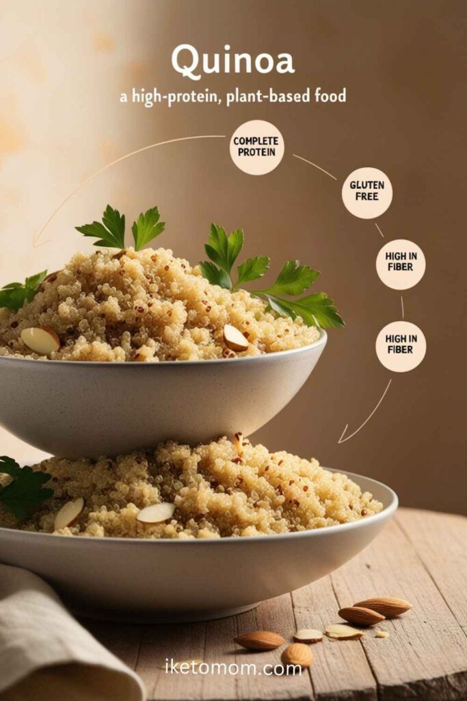 Foods High In Protein Ideas Quinoa