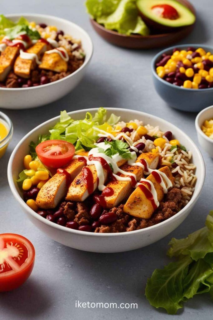 Taco Bell’s Power Bowl (Chicken or Beef)