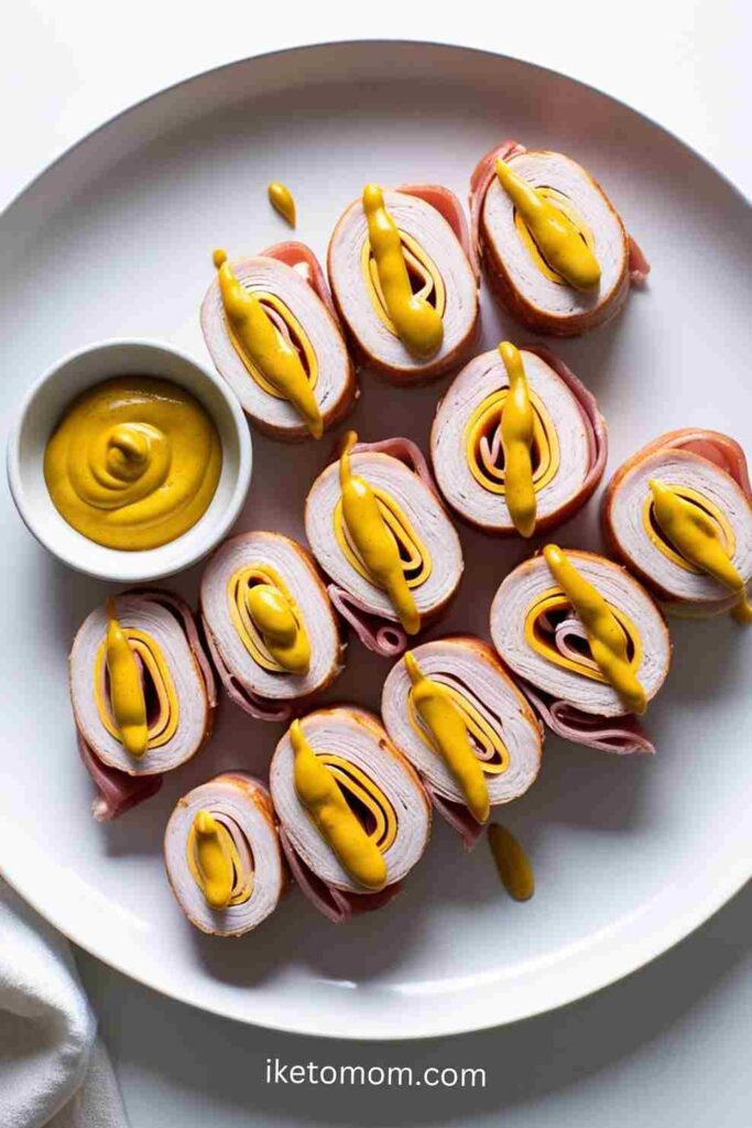 Turkey and Cheese Roll-Ups