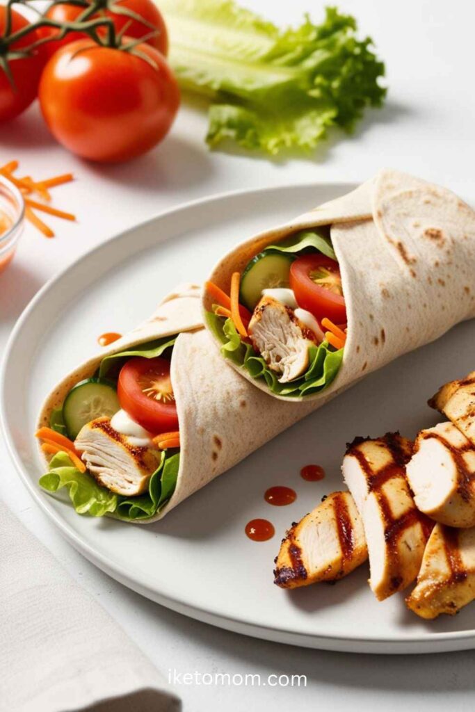 Wendy’s Grilled Chicken Wrap