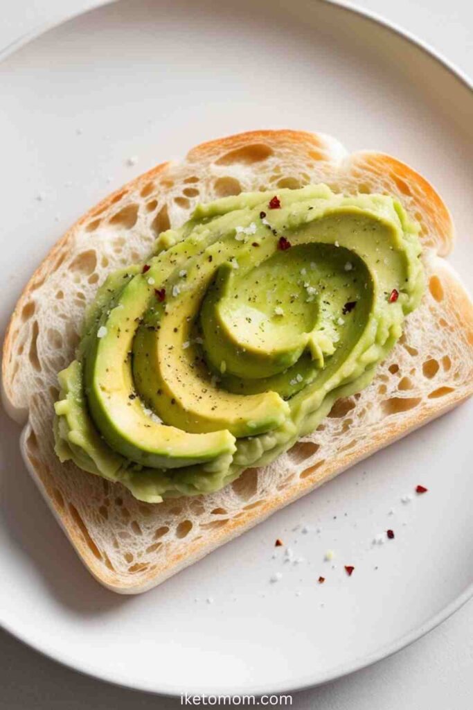 Avocado Toast on Cloud Bread