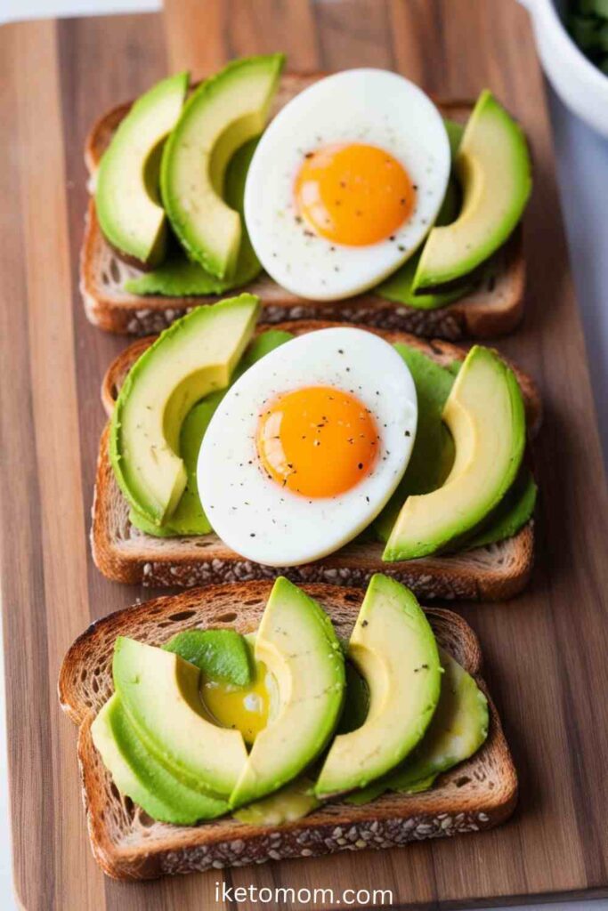 Avocado Toast with Egg Whites