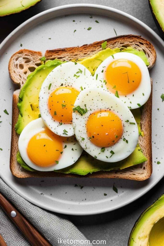 Avocado and Egg Breakfast Toast