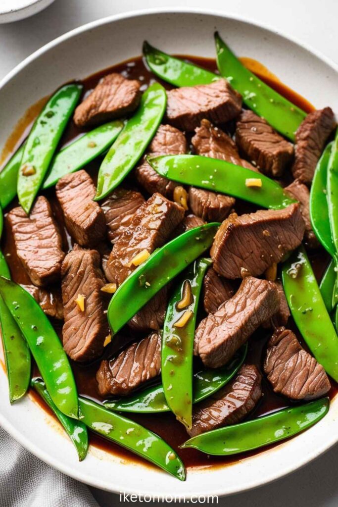 Beef and Snow Peas