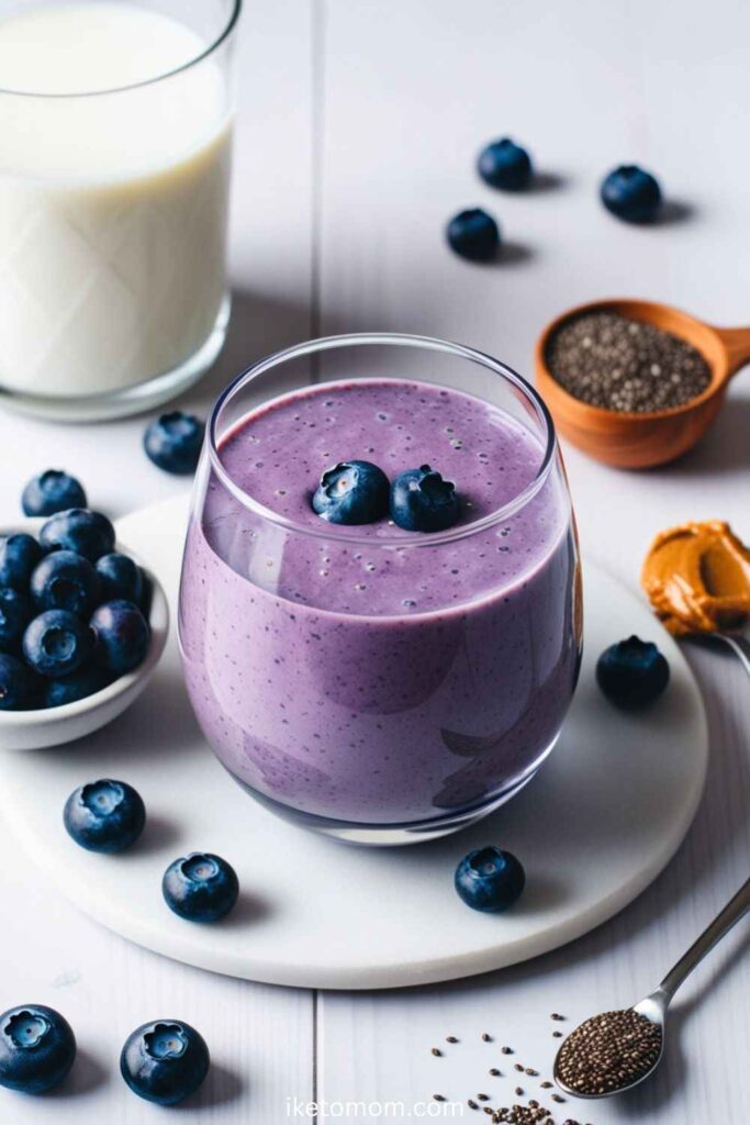 Blueberry Almond Smoothie