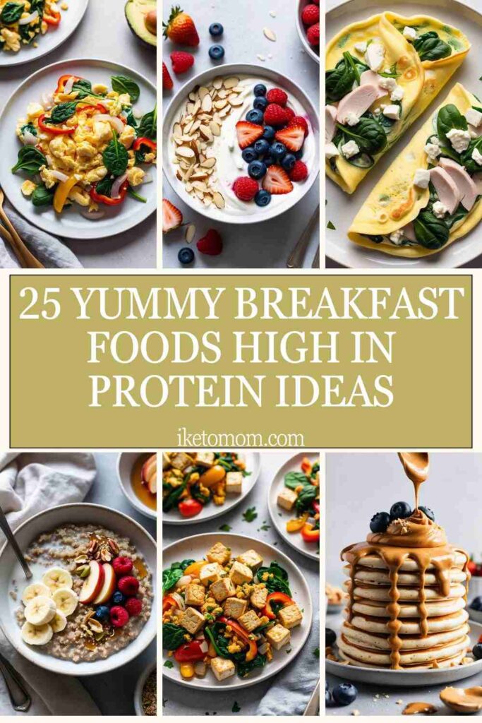 Breakfast Foods High In Protein Ideas