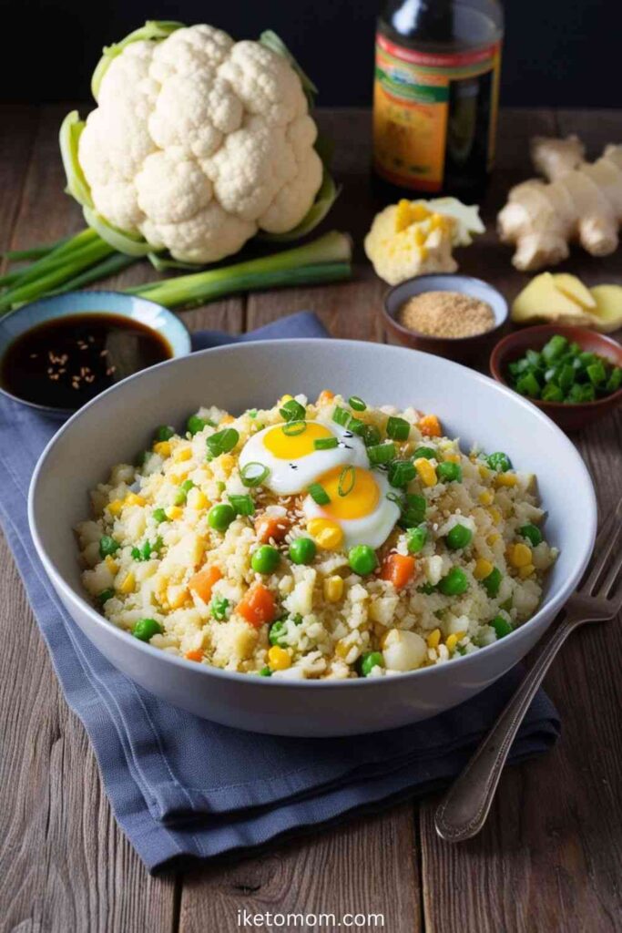 Low Carb Recipes For Diabetics Cauliflower Fried Rice