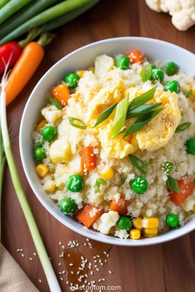 Low Carb Healthy Recipes Cauliflower Fried Rice