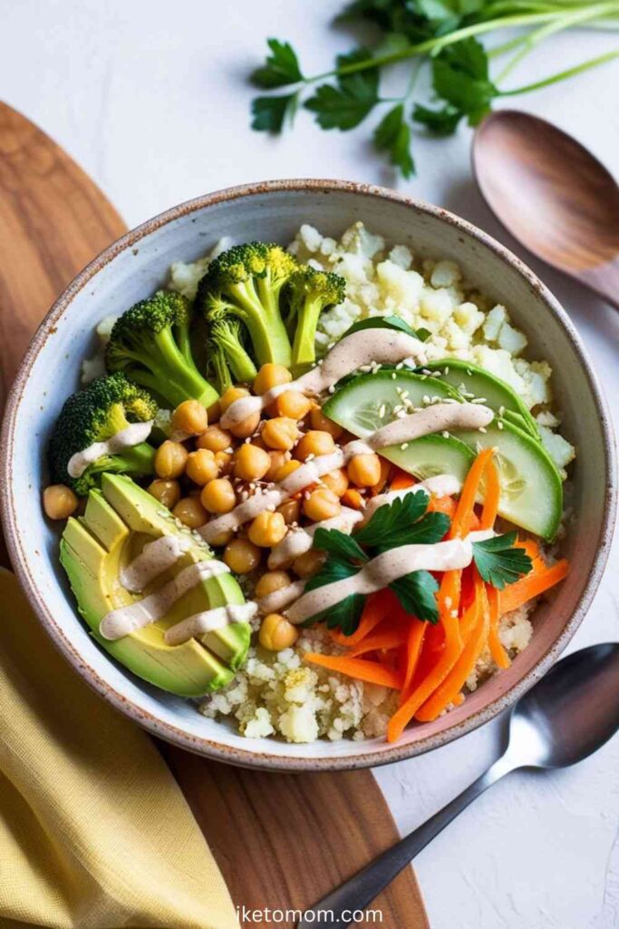 Cauliflower Rice Buddha Bowl