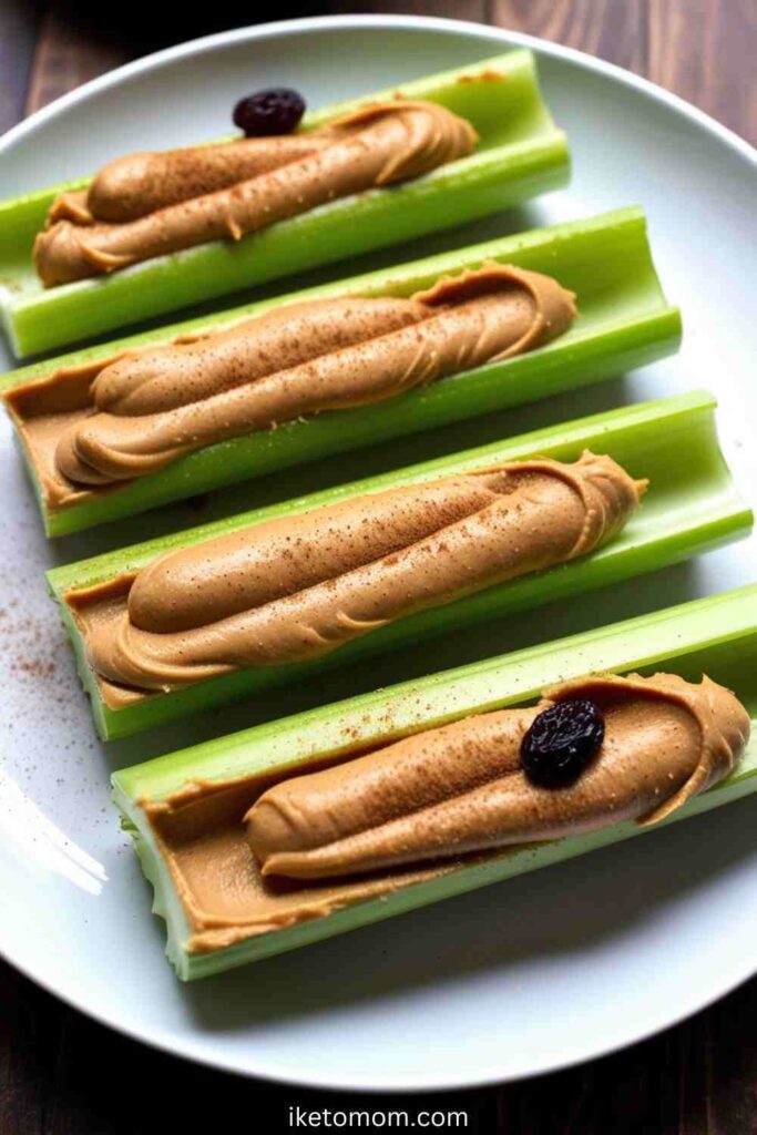 Celery Sticks with Peanut Butter