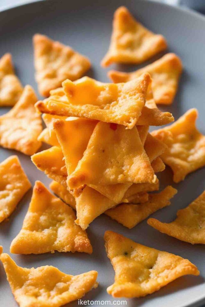 Low Carb Snacking Ideas Cheese Crisps