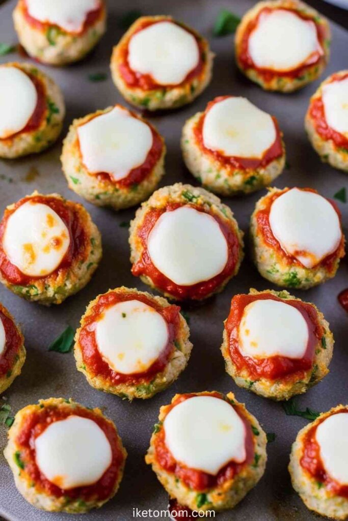 Cheesy Stuffed Ricotta Meatballs