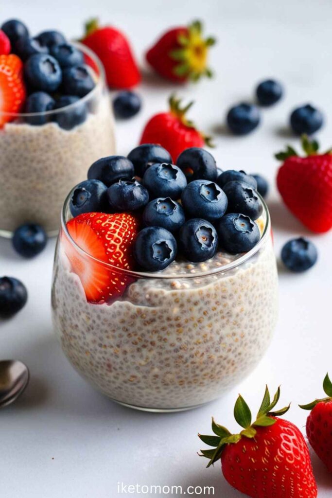 Chia Pudding with Berries