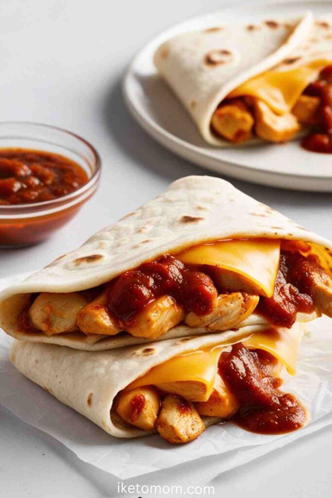 High-Protein Fast Food Options Ideas Chicken Chipotle Melt (Taco Bell)