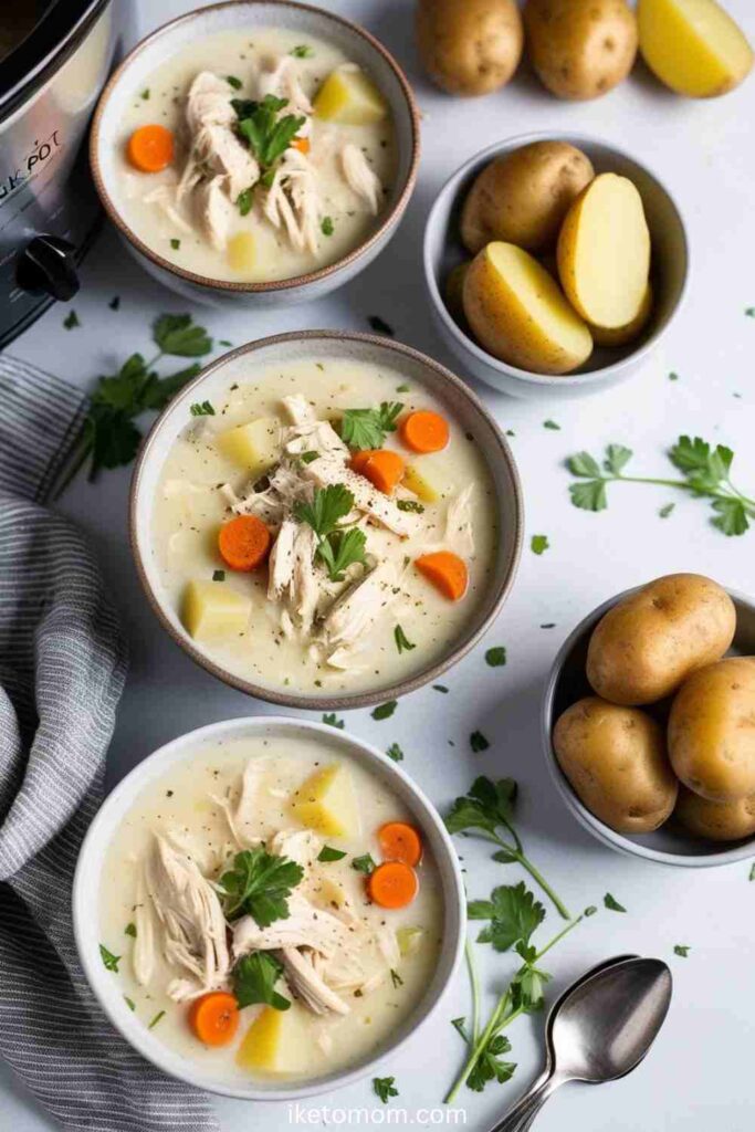 Chicken & Creamy Potato Soup