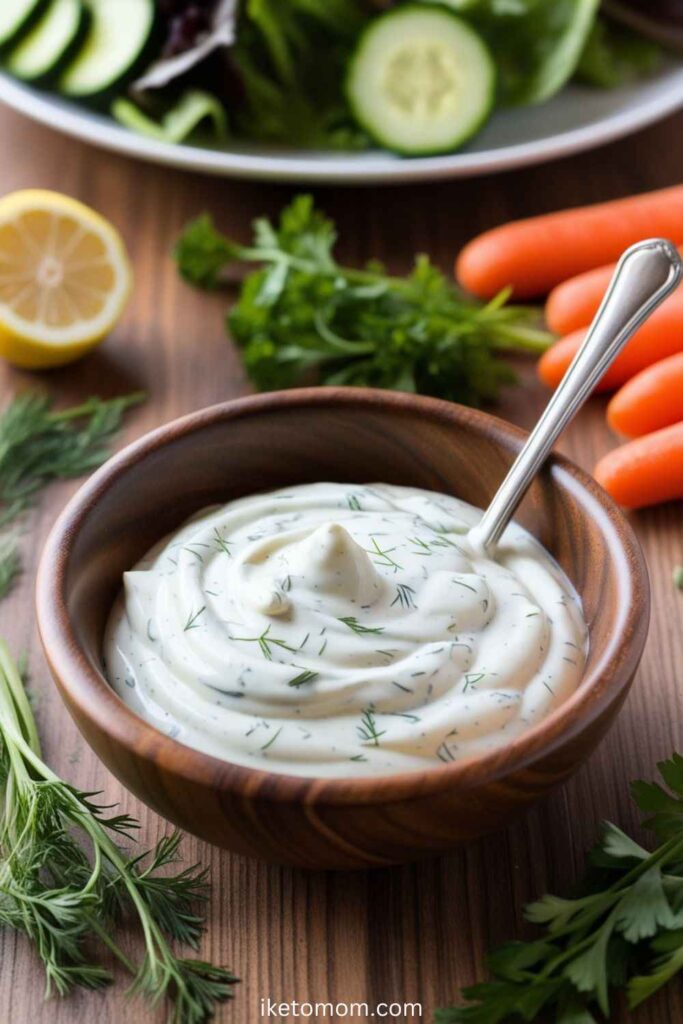 Low Carb Salad Dressing Ideas Classic Ranch Dressing