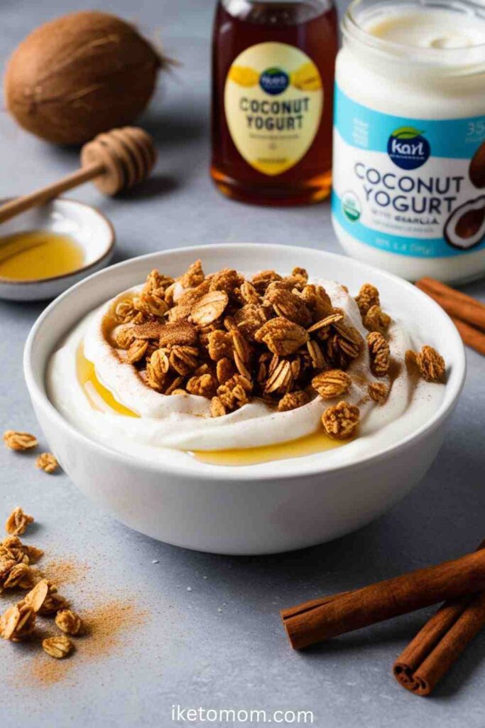 Coconut Yogurt with Granola