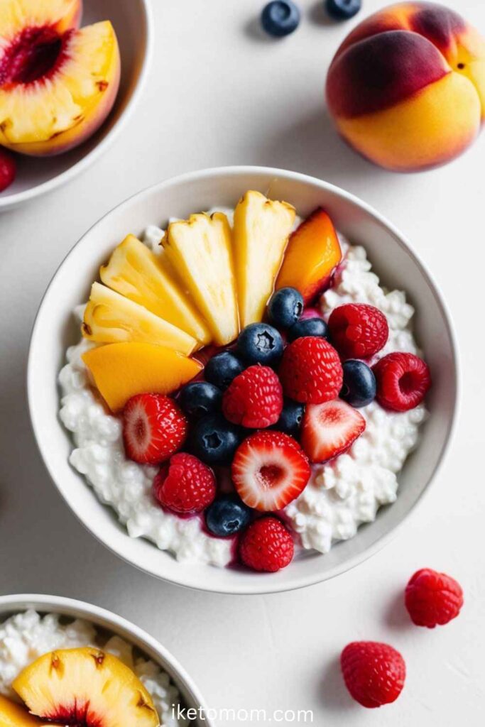 Cottage Cheese and Fruit Bowl