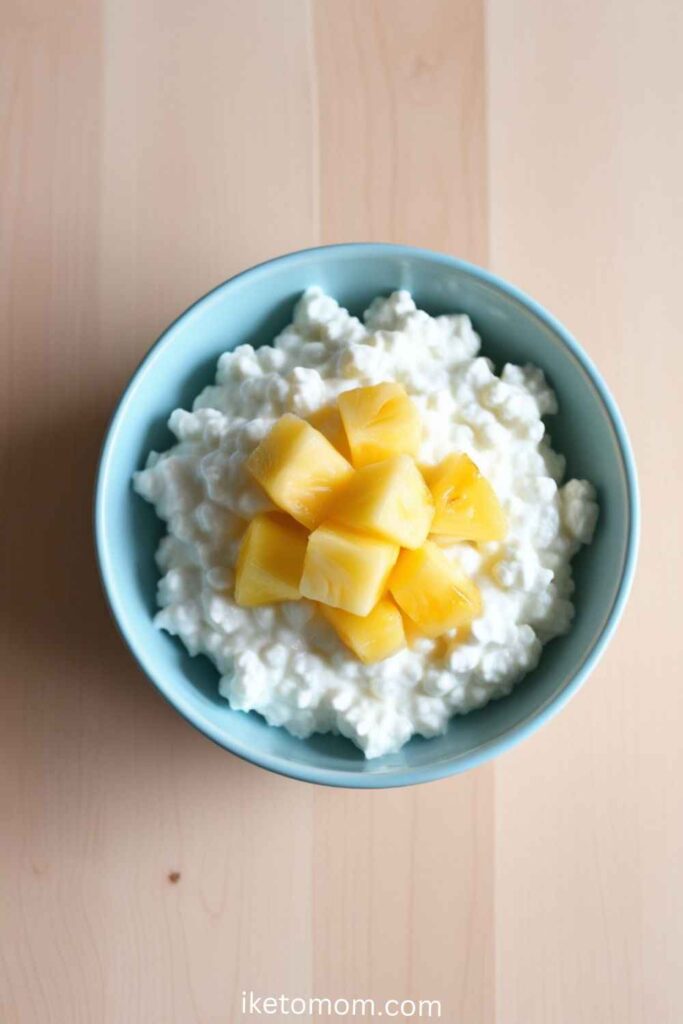 Cottage Cheese with Pineapple