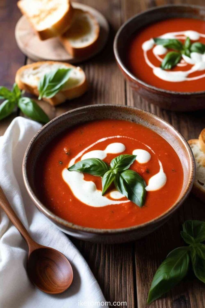 Creamy Tomato Basil Soup