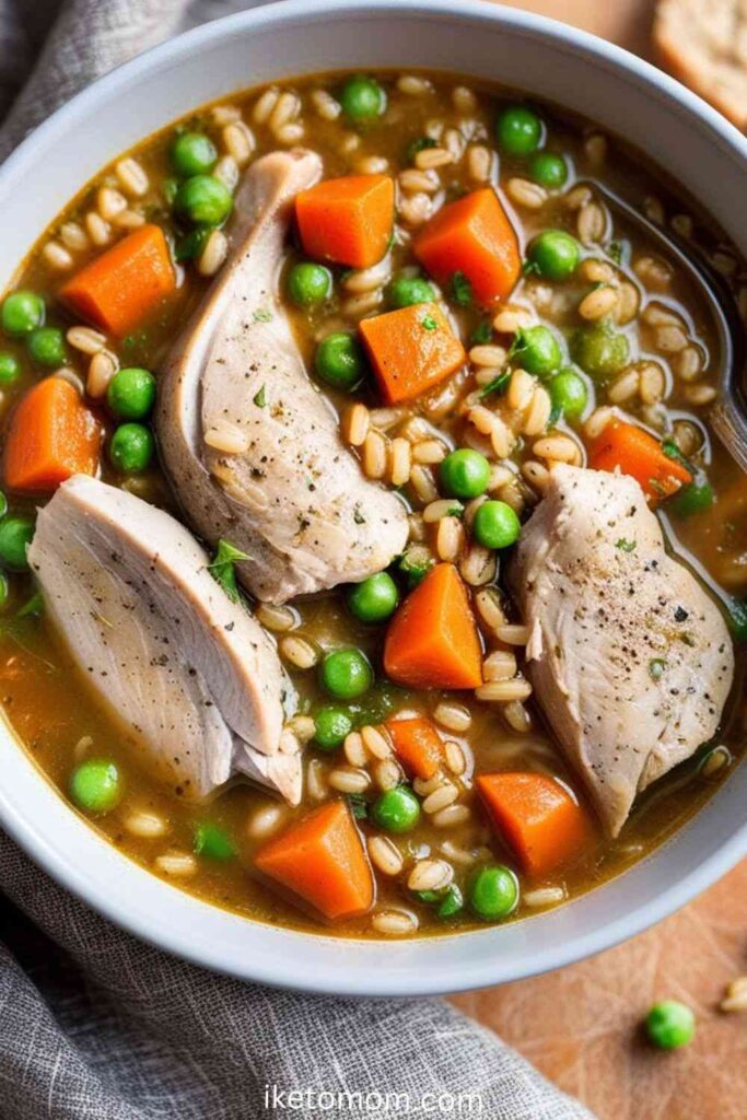 High Protein Puppy Food Ideas Duck and Barley Stew