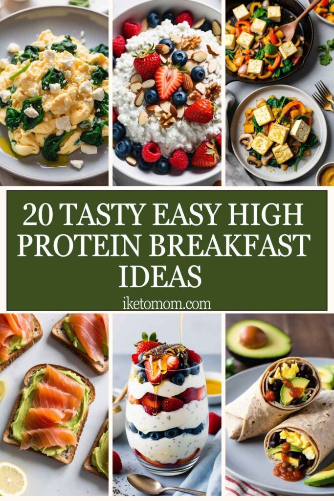 Easy High Protein Breakfast Ideas 