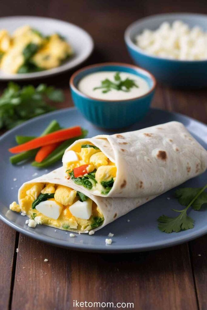 Egg White Breakfast Burrito