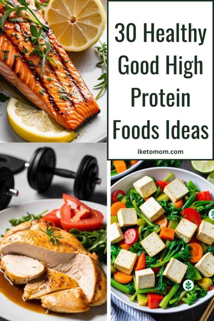 Good High Protein Foods Ideas