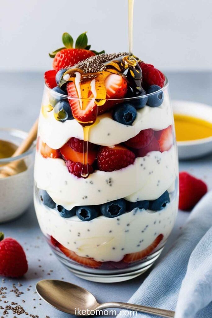 Easy High Protein Breakfast Ideas Greek Yogurt Parfait