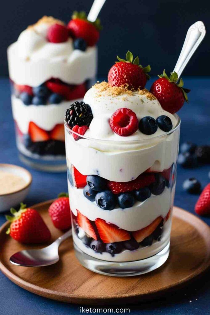 Greek Yogurt and Berry Parfait