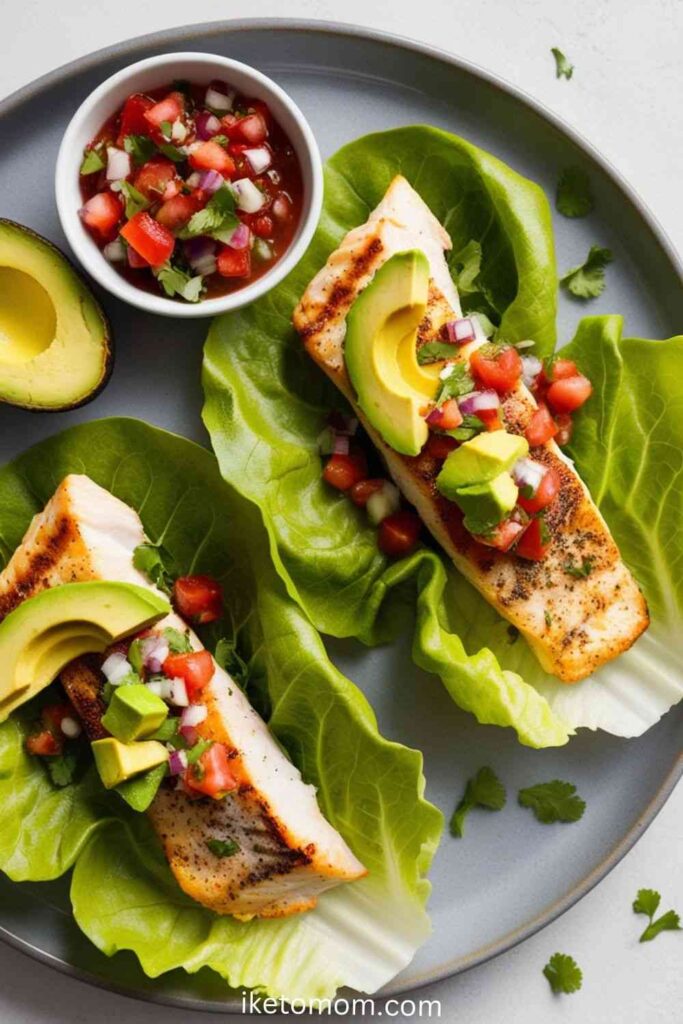 Grilled Fish Tacos (No Shell)