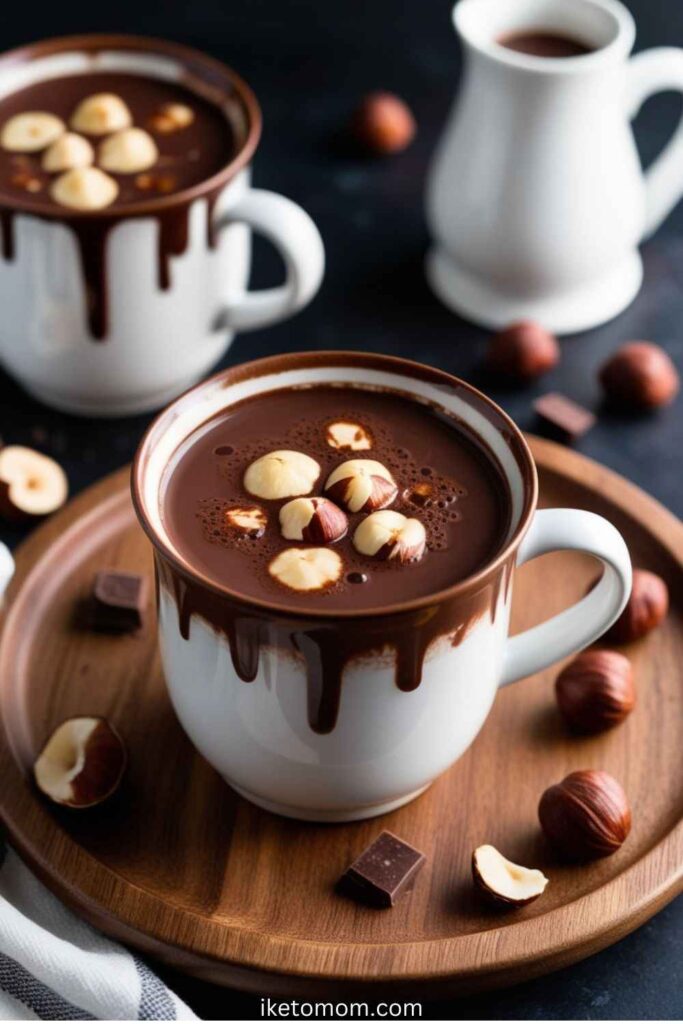 Hazelnut Low Carb Hot Chocolate