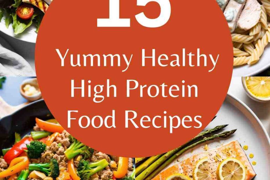 Healthy High Protein Food Recipes