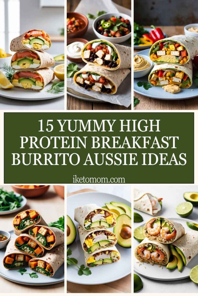 High Protein Breakfast Burrito Aussie Ideas