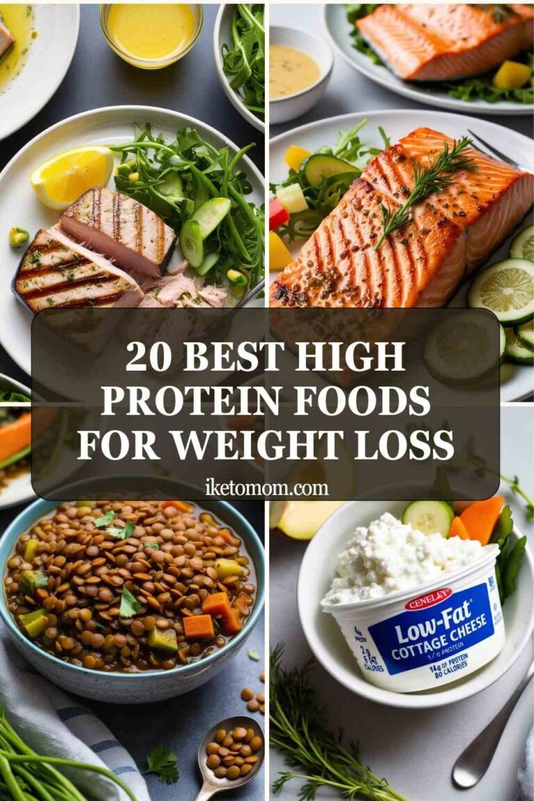 20 Best High Protein Foods For Weight Loss - i Keto Mom [Best and Easy ...