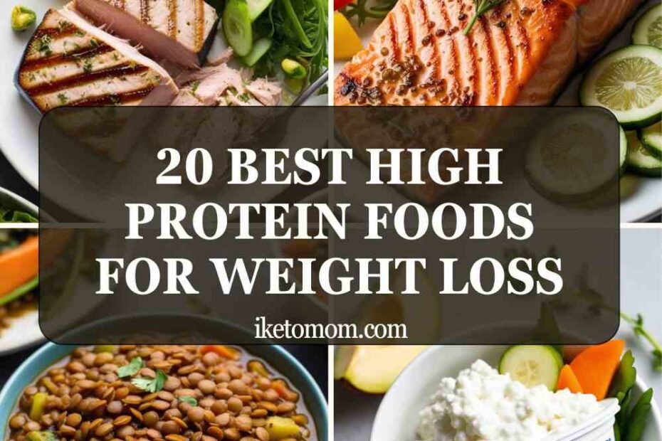 High Protein Foods For Weight Loss