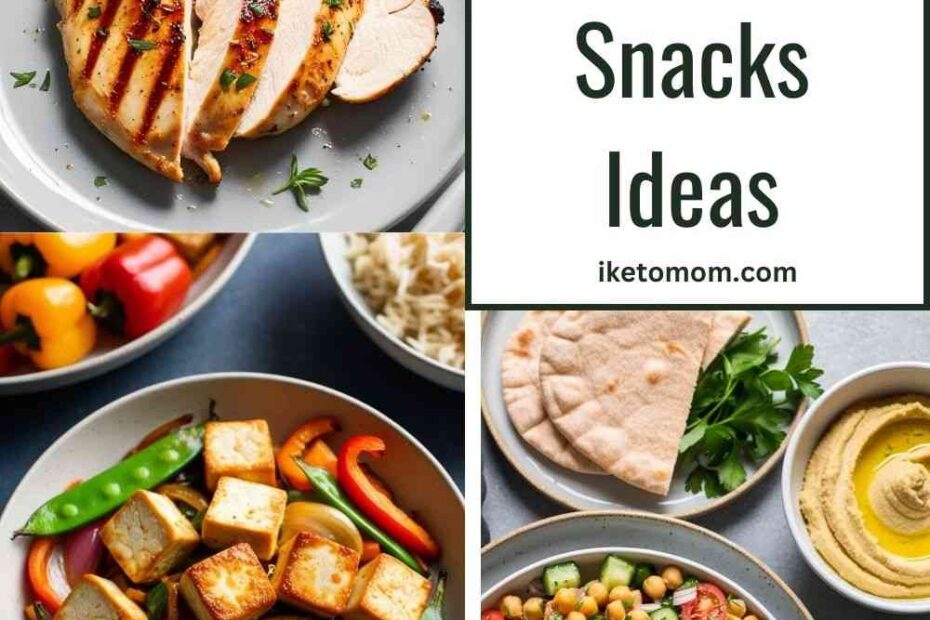 High Protein Foods and Snacks Ideas