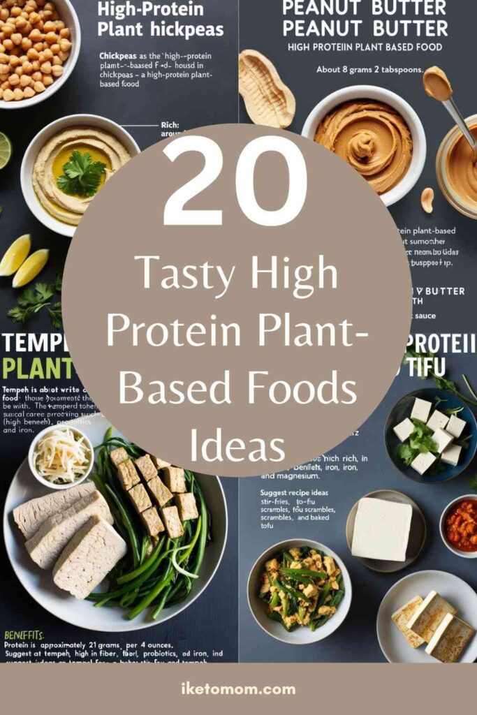 High Protein Plant-Based Foods Ideas