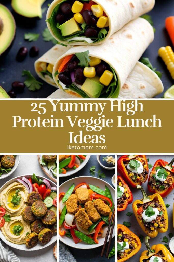 High Protein Veggie Lunch Ideas