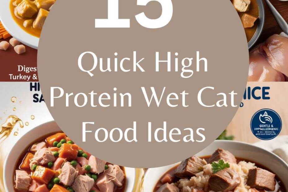 High Protein Wet Cat Food Ideas