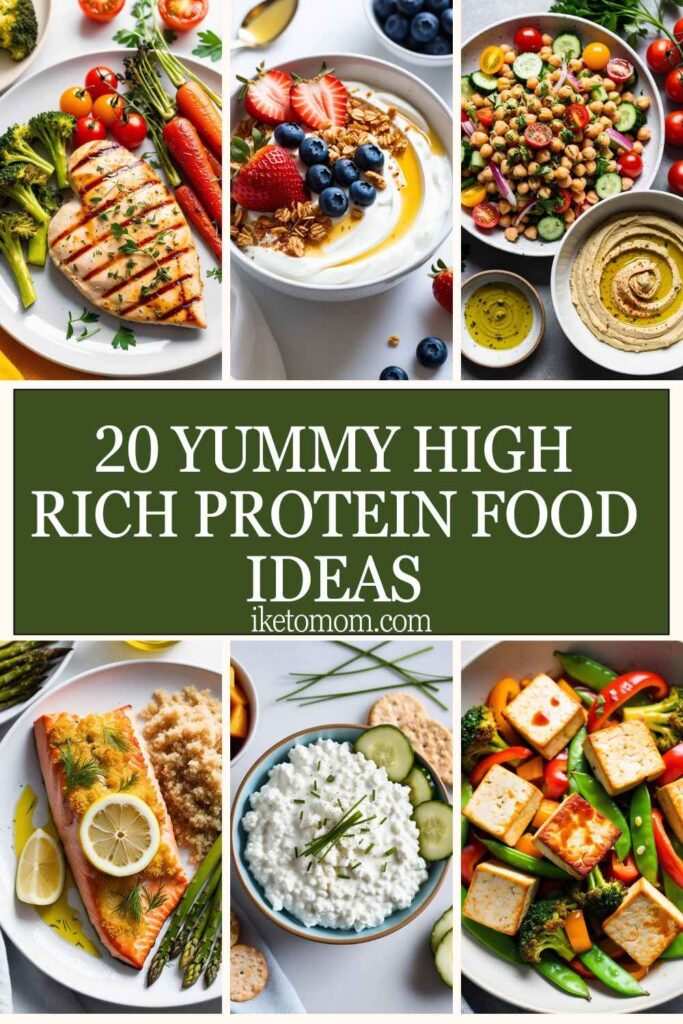 High Rich Protein Food Ideas