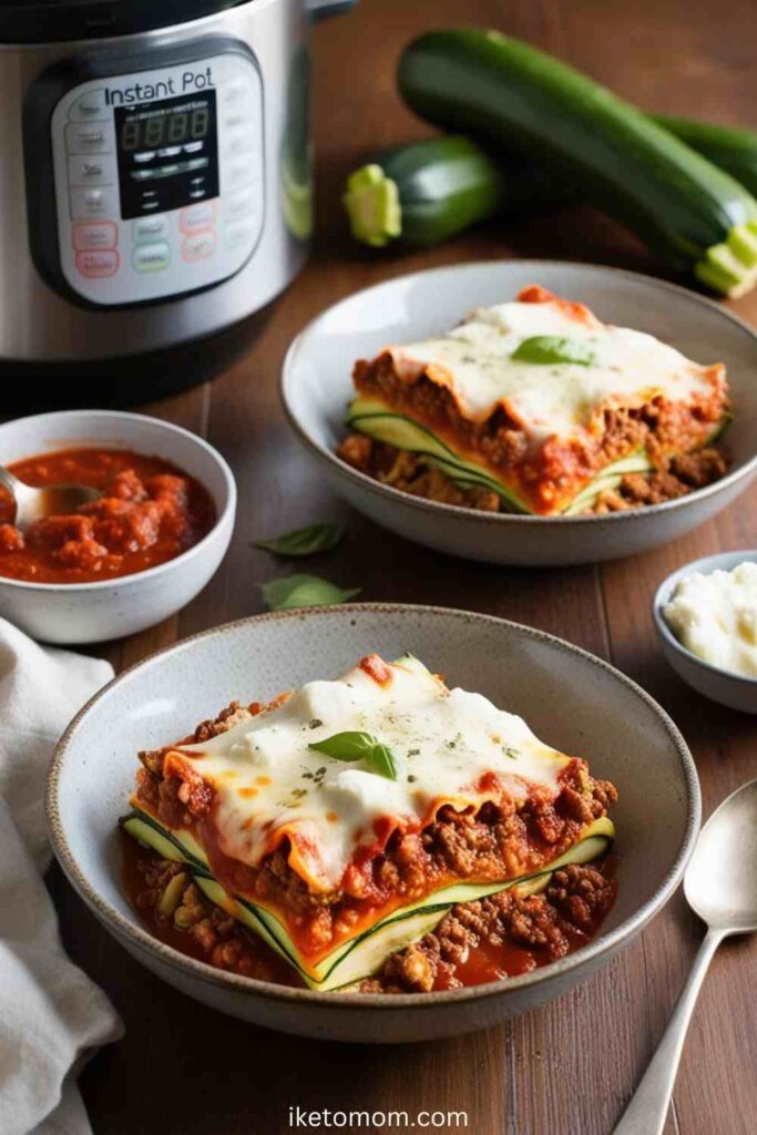 Instant Pot Zucchini Lasagna