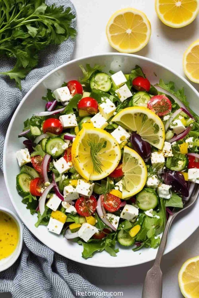 Keto Greek Salad