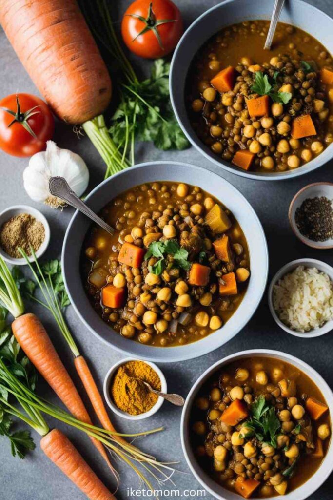 Lentil and Chickpea Stew