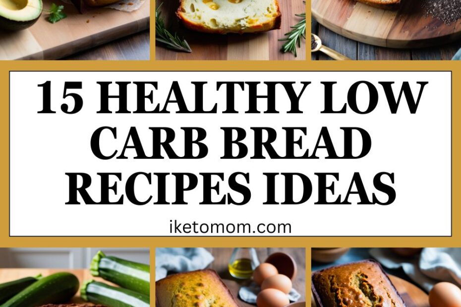 Low Carb Bread​ Recipes Ideas